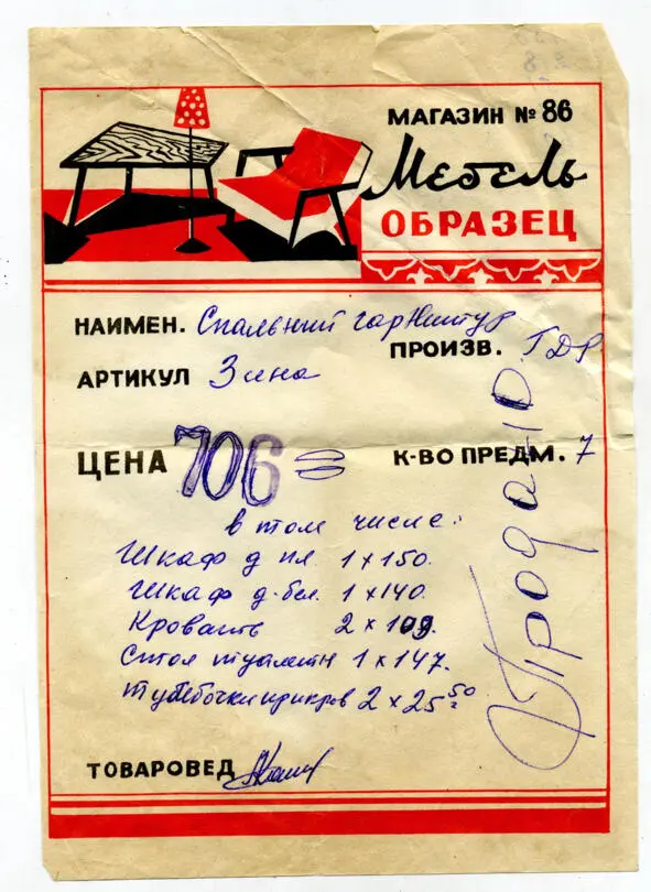 Наиболее дефицитные товары поступали в магазины уже проданными Этикетка начала - фото 10