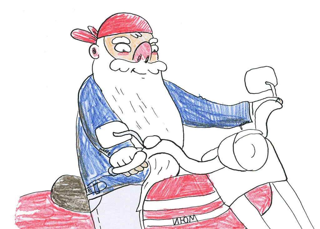 Ну какой вы Дед мороз рассердился Сашка Вопервых Дед мороз бывает - фото 2