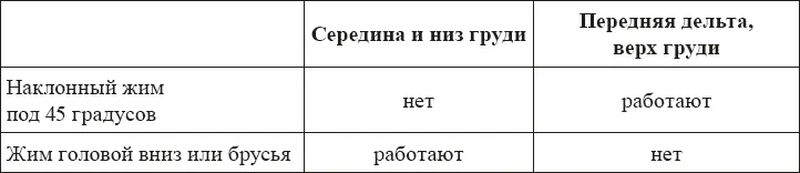 Таким образом два непересекающихся упражнения закрывают переднюю дельту и всю - фото 10