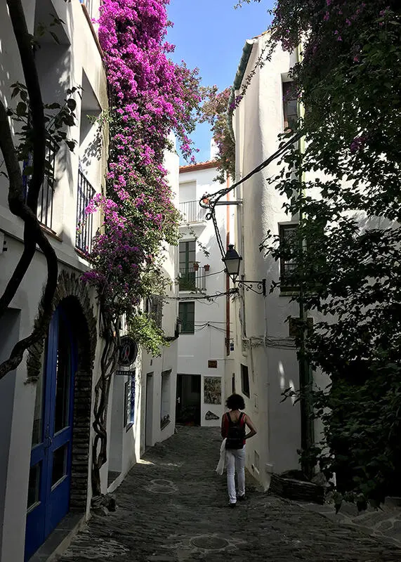 Cadaques May 2018 Cadaques The painting of electric boards in the street In - фото 6