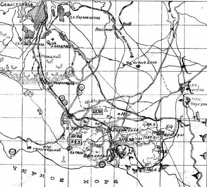 Обстановка в 1м секторе на 3 января 1942 г Из журнала боевых действий - фото 6