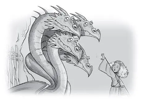 Петра явилась со своей гидрой Зерой четырёхглавым Ядовитым драконом Червь - фото 14