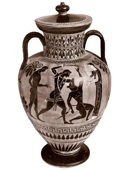 Тесей убивает Минотавра Cтатуя Афины римская копия с греческого оригинала - фото 2