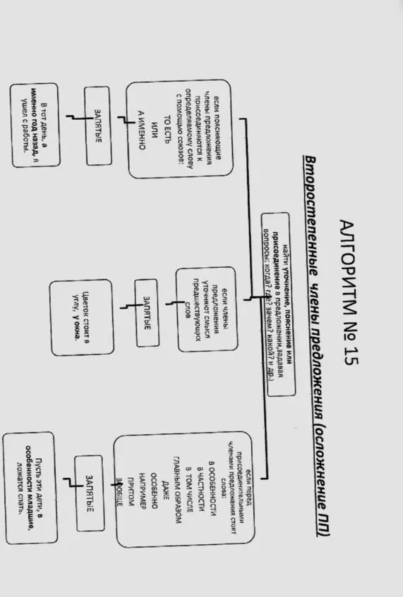 Русский язык в алгоритмах Часть 2 Пунктуация в 20 алгоритмах - фото 16