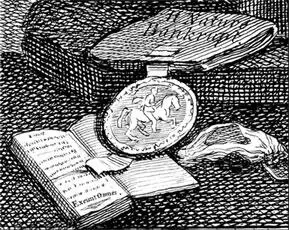 Уильям Хогарт Конец вещей деталь VI Книги у Хогарта очень словоохотливы - фото 77