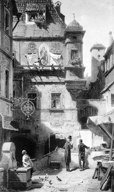 Карл Шпицвег Искусство и наука ок 1880 холст масло Немецкий художник Карл - фото 105