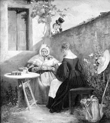 Карл Шпицвег Любовное письмо 18451846 холст масло Карл Шпицвег Запах - фото 117