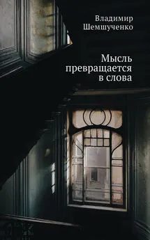 Владимир Шемшученко - Мысль превращается в слова