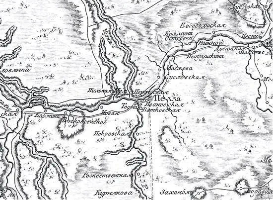 Пелла на карте СанктПетербургской губернии Российский атлас из сорока трех - фото 19