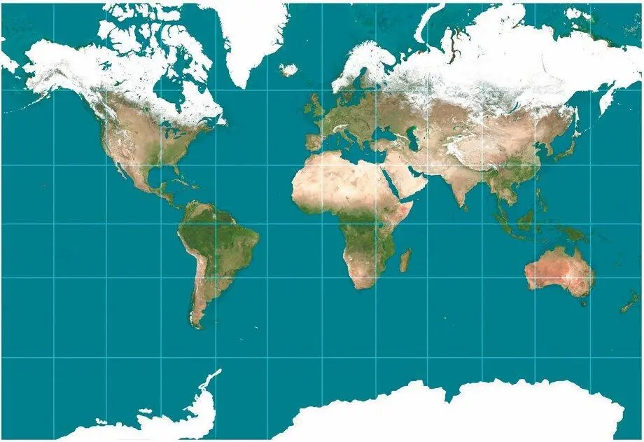 Карта мира Для описания Вселенной может потребоваться набор перекрывающих друг - фото 5