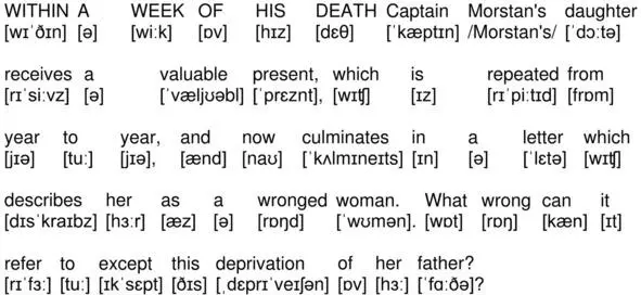 03006 WITHIN A WEEK OF HIS DEATH Captain Morstans daughter receives a - фото 130