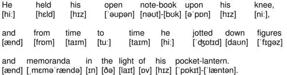 03026 He held his open notebook upon his knee and from time to time he - фото 150