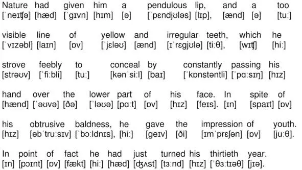 04004 Nature had given him a pendulous lip and a too visible line of yellow - фото 172