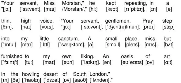 04005 Your servant Miss Morstan he kept repeating in a thin high voice - фото 173