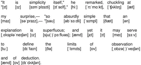 01043 It is simplicity itself he remarked chuckling at my surprise so - фото 43