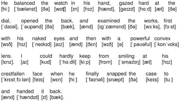 01053 He balanced the watch in his hand gazed hard at the dial opened the - фото 53