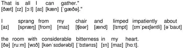 01060 That is all I can gather I sprang from my chair and limped impatiently - фото 60