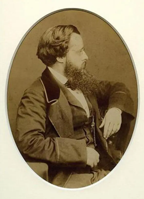 Наиболее ранняя из известных фотографий Уилки Коллинза 1857 К счастью - фото 1