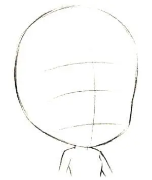 Draw the position of the characters head and facial features first Draw the - фото 38