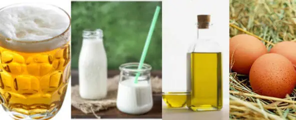 В пиве йогурте и оливковом масле много питательных веществ способных помочь - фото 5