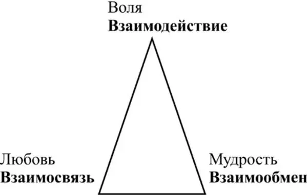 И если взаимодействие это аспект Воли взаимосвязь аспект Любви - фото 29