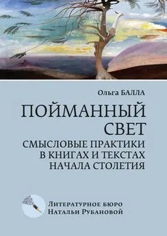 Ольга Балла - Пойманный свет. Смысловые практики в книгах и текстах начала столетия