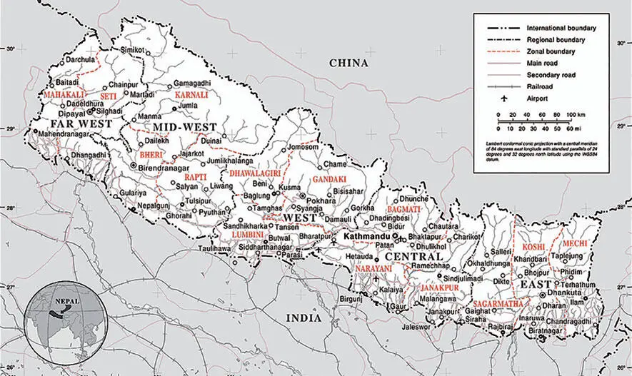 При взгляде на карту кажется что Непал страна крошечная государстволилипут - фото 7