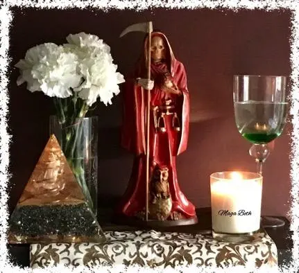 The devotion and cult to La Santa Muerte the Holy Death is very ancient and - фото 1