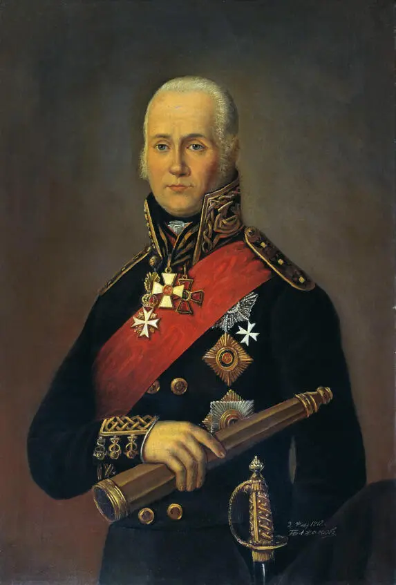 П Бажанов Портрет адмирала Фёдора Фёдоровича Ушакова 1912 г В 1787 г - фото 3