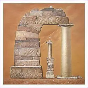 Arc 2009 120Х120 cm canvas oil Арка 2009 г 120Х120 см х м Long - фото 35