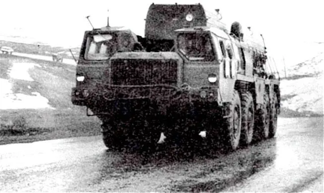 Транспортная машина 9Т219 с контейнером 19871988 гг NBI 19871988 гг - фото 24