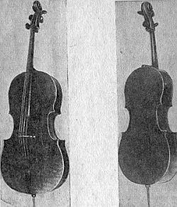 Снимки с виолончели И Батова состоящей на учете в государственной коллекции - фото 24