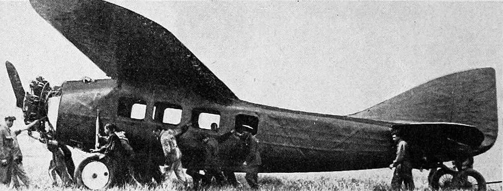 Пассажирский самолёт Bernard 18Т 1927 год Первый пассажирский самолёт уже - фото 19