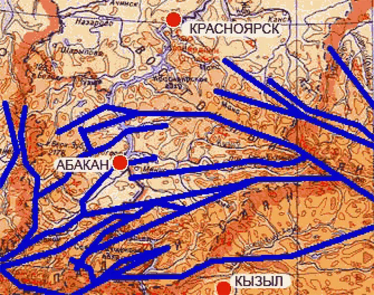 Карта МЧС Красноярского края для информированности населения относительно - фото 22
