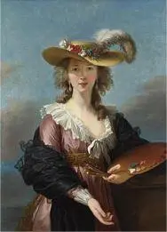 Элизабет ВижеЛебрён Автопортрет в соломенной шляпке 1782 На балы где - фото 6