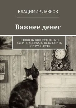 Владимир Лавров - Важнее денег. Ценность, которую нельзя купить, удержать, остановить или растянуть