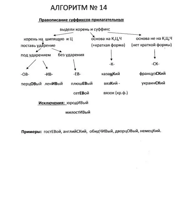 Русский язык в алгоритмах Часть 1 Орфография в 35 алгоритмах - фото 15
