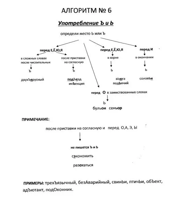 Русский язык в алгоритмах Часть 1 Орфография в 35 алгоритмах - фото 7