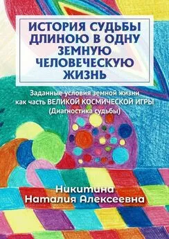 Наталия Никитина - История судьбы длиною в одну земную человеческую жизнь. Или заданные условия земной жизни как часть ВЕЛИКОЙ КОСМИЧЕСКОЙ ИГРЫ (Диагностика судьбы)