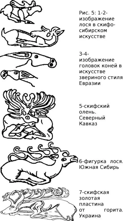 Образ конялося или лосяконя прослеживается у племен ямной культуры которые - фото 10