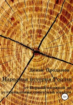 Денис Проданов - Народная история России. От Первой мировой до установления советской власти