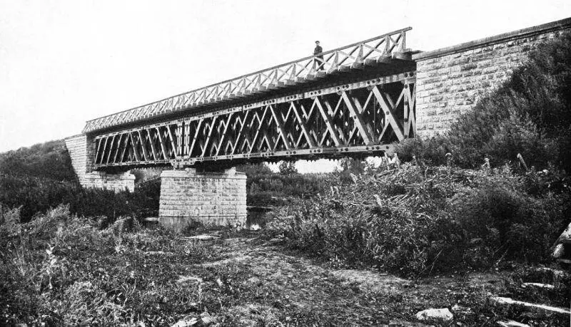 Железнодорожный мост через реку Лебяжья Железнодорожный мост через реку Томь - фото 2