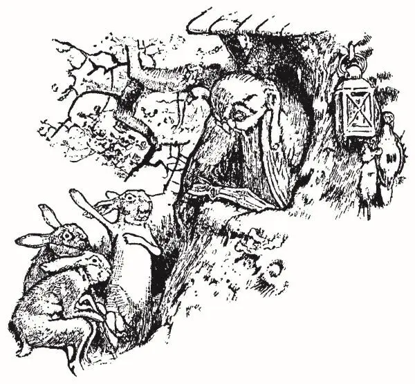 Просветлели зайцы от радости поклонились мудрому Филину в пояс да со всех ног - фото 12
