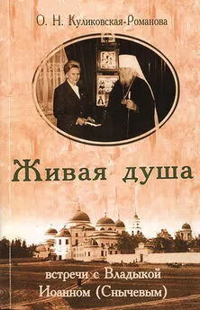 Ольга Куликовская-Романова - Живая душа. Встречи с Владыкой Иоанном (Снычевым)