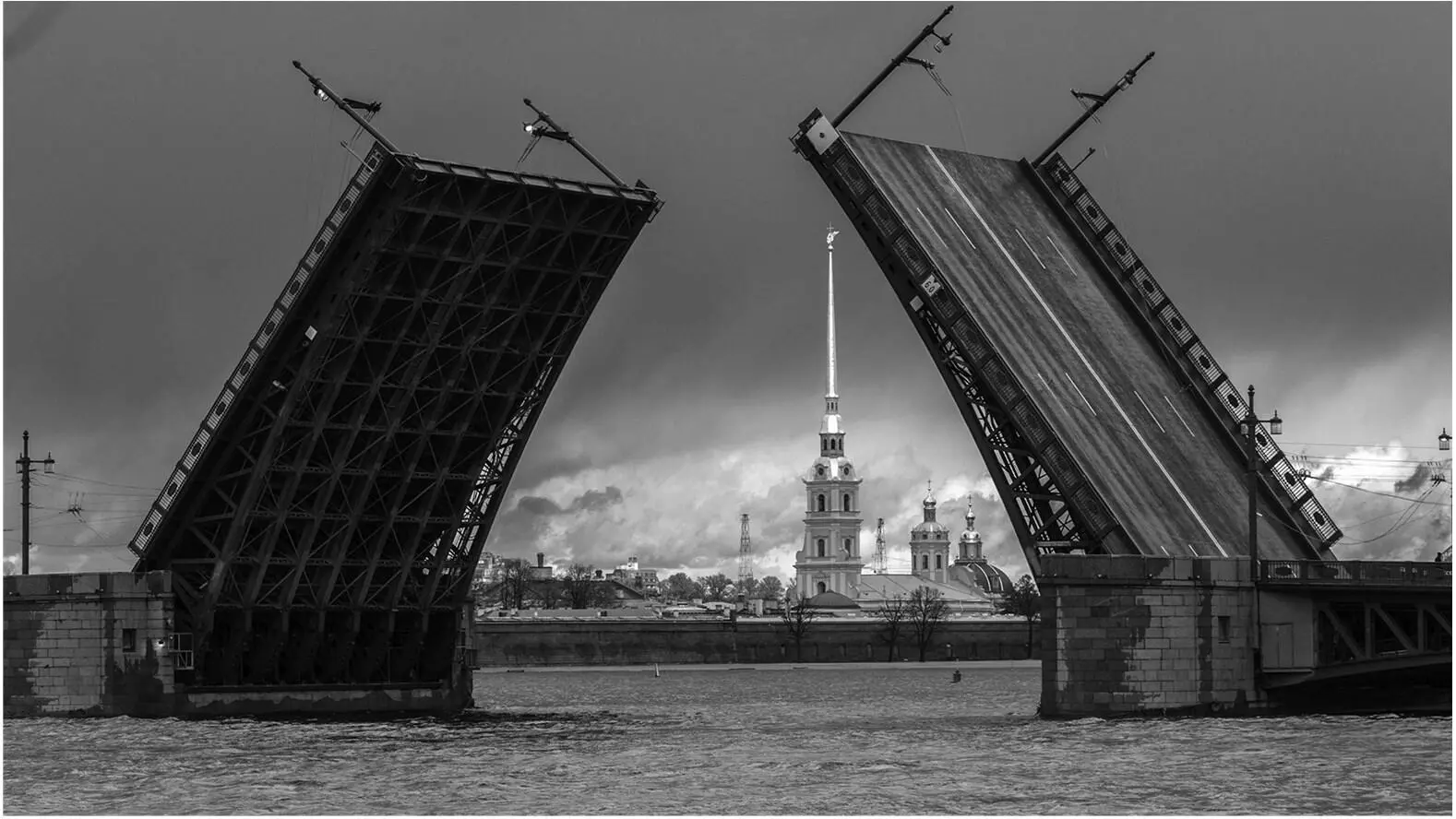 Разведенный Дворцовый мост Ленинград Улица Зодчего Росси Ленинград Вместе - фото 8