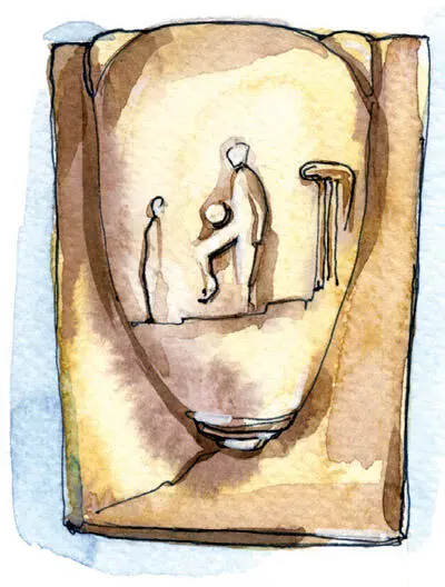 На древнегреческих амфорах больших сосудах для вина или масла рисовали - фото 2