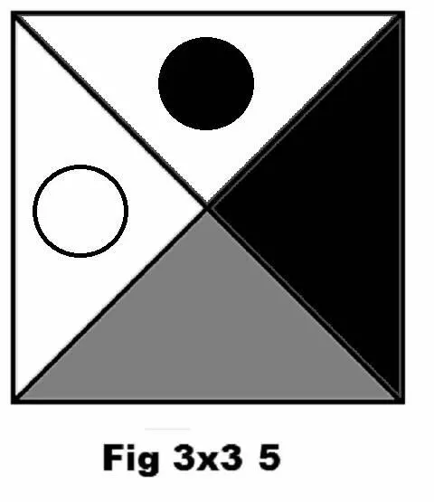 Цветной вариант Левый треугольник белый Верхний треугольник красный Правый - фото 5