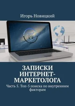 Игорь Новицкий - Записки интернет-маркетолога. Часть 5. Топ-5 поиска по внутренним факторам