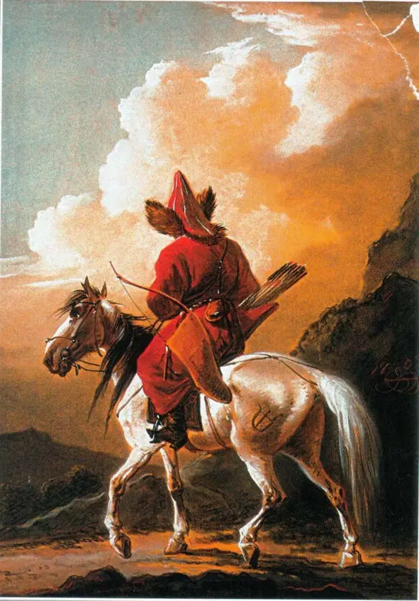 Башкир Худ А О Орловский Пастель 1808 г Русский музей СПб Назначение - фото 10
