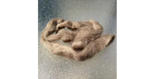 Волокна из плодоножки кокона тассар Волокна шелка белого эри - фото 5